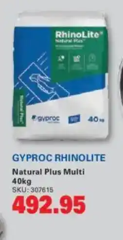 Cashbuild GYPROC RHINOLITE Natural Plus Multi offer