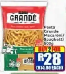 Three Star Cash and Carry Pasta Grande Macaroni/Spaghetti offer