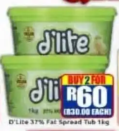 Three Star Cash and Carry d'lite 37% Fat Spread offer