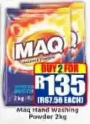 Three Star Cash and Carry Maq Hand Washing Powder offer