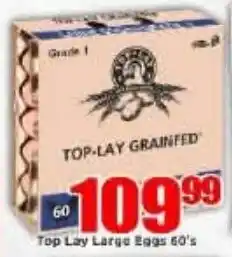 Three Star Cash and Carry Top-Lay Grained Large Eggs offer