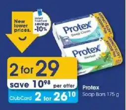 Clicks Protex Soap Bars offer