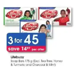 Clicks Lifebuoy Soap Bars offer