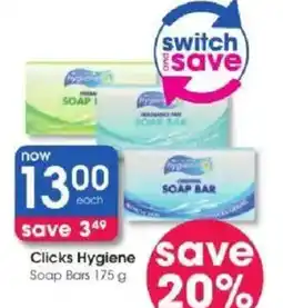 Clicks Clicks Hygiene Soap Bars offer