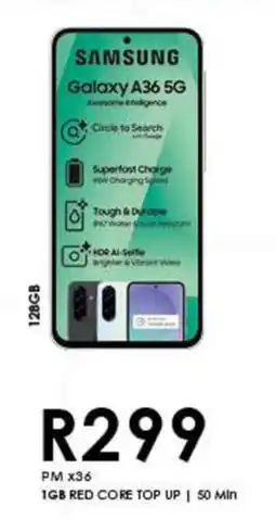 Chatz Connect SAMSUNG Galaxy A36 5G offer