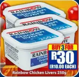 Three Star Cash and Carry Rainbow Chicken Livers offer