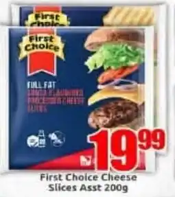 Three Star Cash and Carry First Choice Cheese Slices Assorted offer