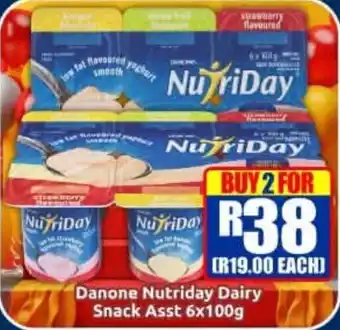Three Star Cash and Carry Danone Nutriday Dairy Snack Assorted offer