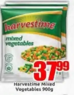 Three Star Cash and Carry Harvestime Mixed Vegetables offer
