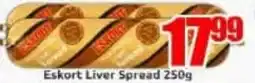 Three Star Cash and Carry Eskort Liver Spread offer