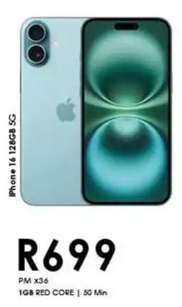 Chatz Connect iPhone 16 128GB 5G offer