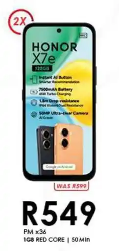 Chatz Connect HONOR X7e offer