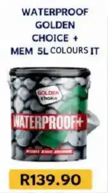 Laduma Hardware catalogue Waterproof Golden Choice+ offer