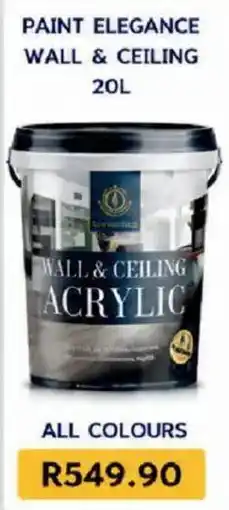 Laduma Hardware catalogue Paint Elegance Wall & Ceiling Acrylic offer