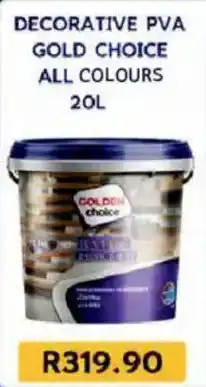 Laduma Hardware catalogue Decorative PVA Gold Choice offer