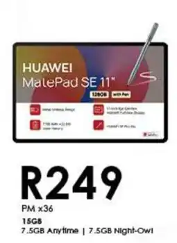 Chatz Connect HUAWEI MalePad SE 11" offer