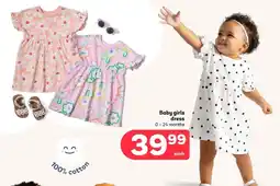PEP Baby girls dress offer