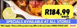 Die Visfabriek Chicken offer