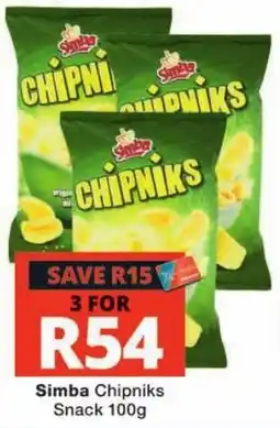 Checkers Simba Chipniks offer