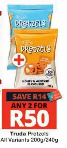 Checkers Truda Pretzels offer