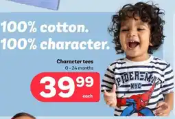 PEP Character tees offer