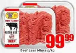 Three Star Cash and Carry Heat Market Fresh Meat Beef Lean Mince offer