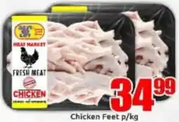 Three Star Cash and Carry Fresh Meat Chicken Feet offer