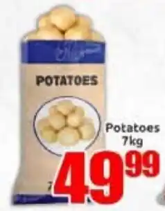 Three Star Cash and Carry Potatoes offer