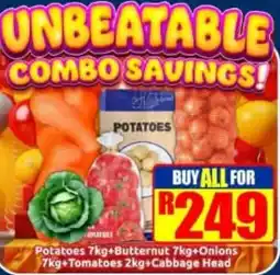 Three Star Cash and Carry Potatoes offer