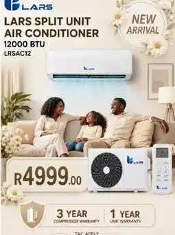 Laduma Hardware catalogue LARS SPLIT UNIT AIR CONDITIONER offer