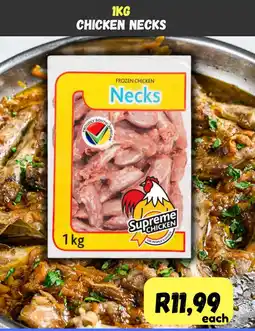 Die Visfabriek Supreme Chicken Frozen Chicken Necks offer