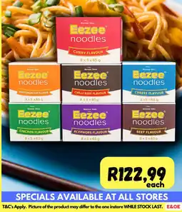 Die Visfabriek Eezee noodles offer