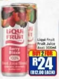 Three Star Cash and Carry Liqui Fruit Berry Blaze offer