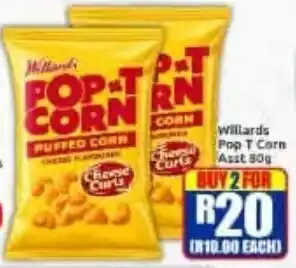 Three Star Cash and Carry Willards Pop T Corn offer