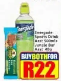 Three Star Cash and Carry Energade Sports Drink offer