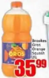 Three Star Cash and Carry Brookes Gros Orange Squash offer