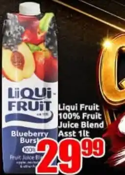 Three Star Cash and Carry Liqui Fruit Blueberry Burst offer