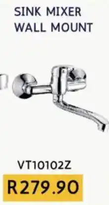 Laduma Hardware catalogue Sink Mixer Wall Mount offer