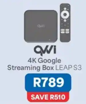 QWI 4K Google Streaming Box LEAP S3
