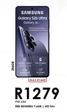 Chatz Connect SAMSUNG Galaxy S26 Ultra offer