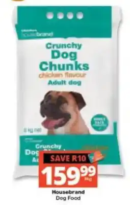 Checkers Housebrand Crunchy Dog Chunks offer