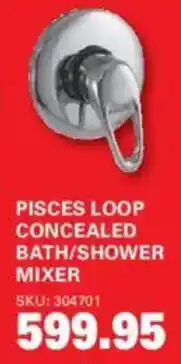 Cashbuild PISCES LOOP CONCEALED BATH/SHOWER MIXER offer