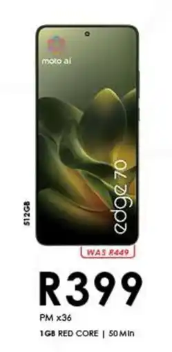 Chatz Connect moto edge 70 offer