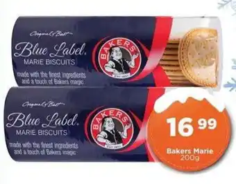 Bakers Blue Label Marie Biscuits
