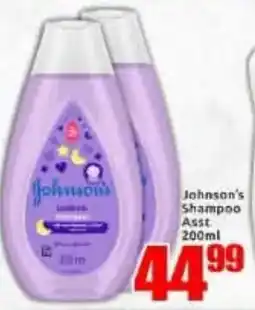 Three Star Cash and Carry Johnson's Shampoo Assorted offer