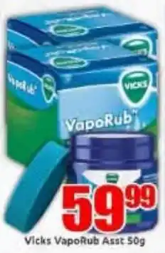 Three Star Cash and Carry Vicks VapoRub offer