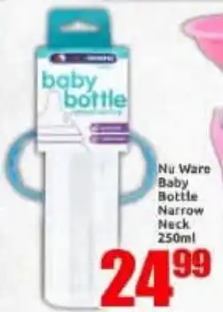 Three Star Cash and Carry Nu Ware Baby Bottle Neck offer