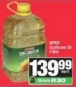 SuperSpar SPAR Sunflower Oil offer