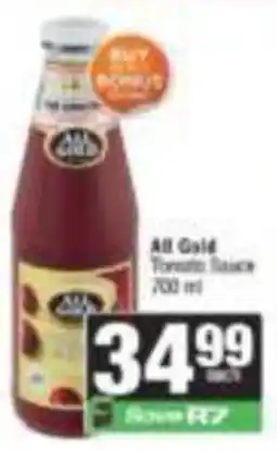 SuperSpar All Gold Tomato Sauce offer