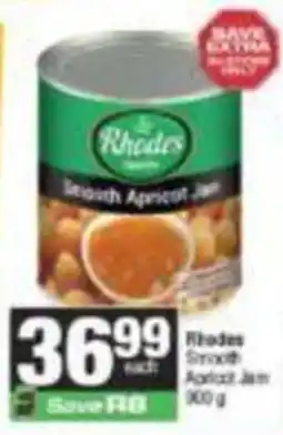 SuperSpar Rhodes Smooth Apricot Jam offer